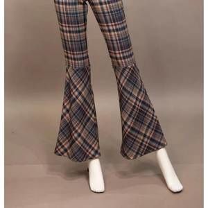 NEW SAMUEL DONG flare pant in checks